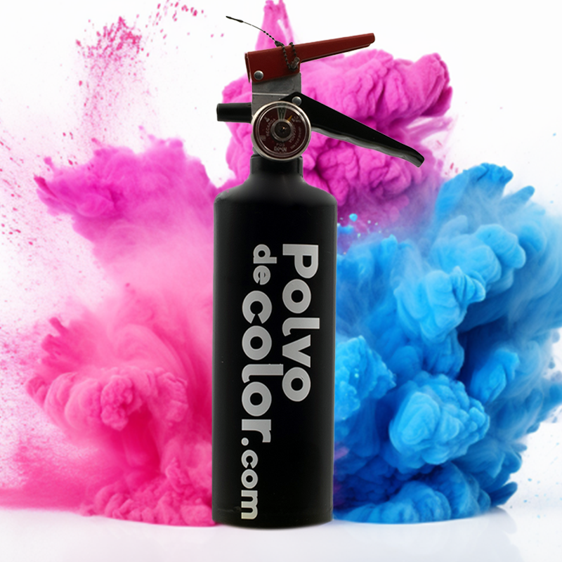 Dispersor 2kg - Gender Reveal - Polvo de Color Fluorescente Neon