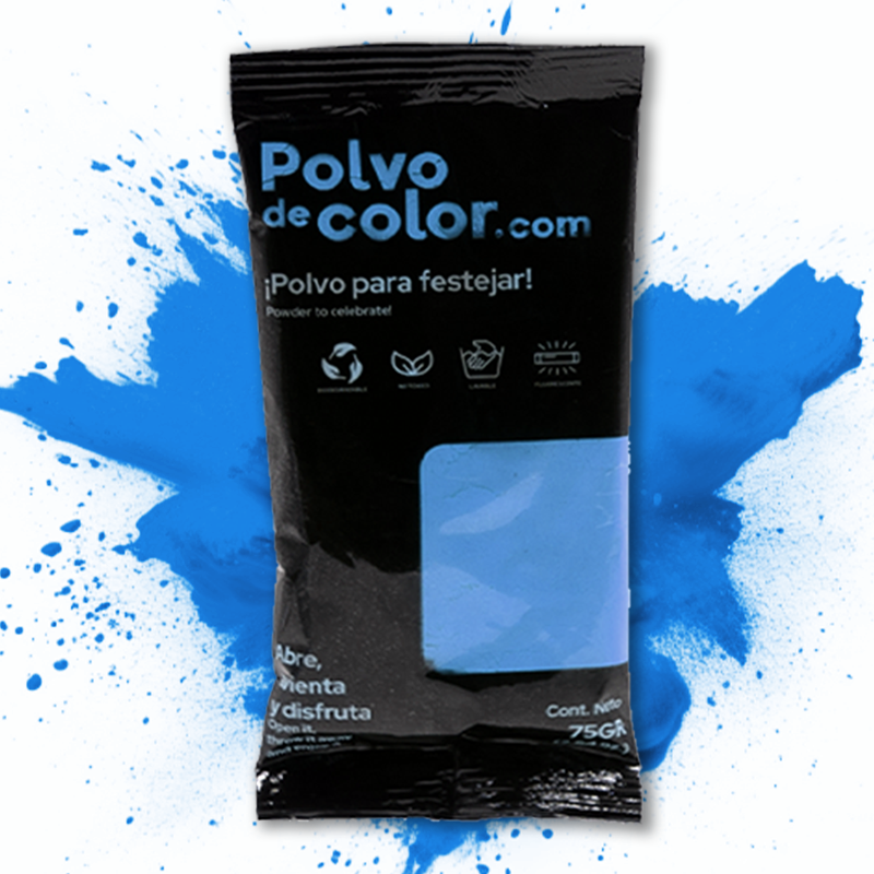 Color Shot 75gr - Polvo De Color Fluorescente Neon