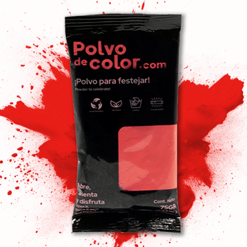 Color Shot 75gr - Polvo De Color Fluorescente Neon