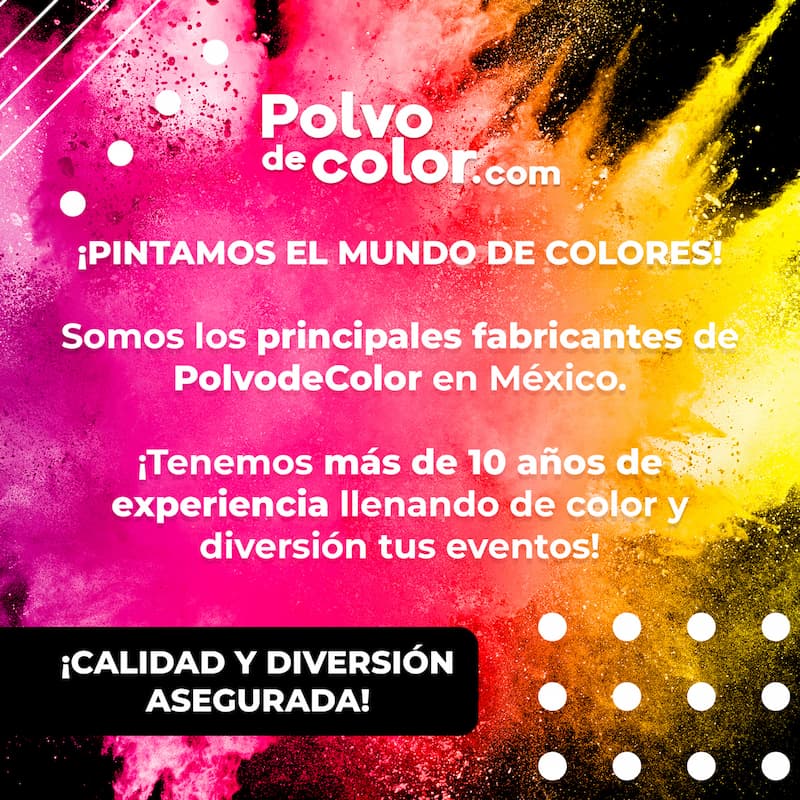 Color Box - 10kg de Polvo de Color Fluorescente Neon