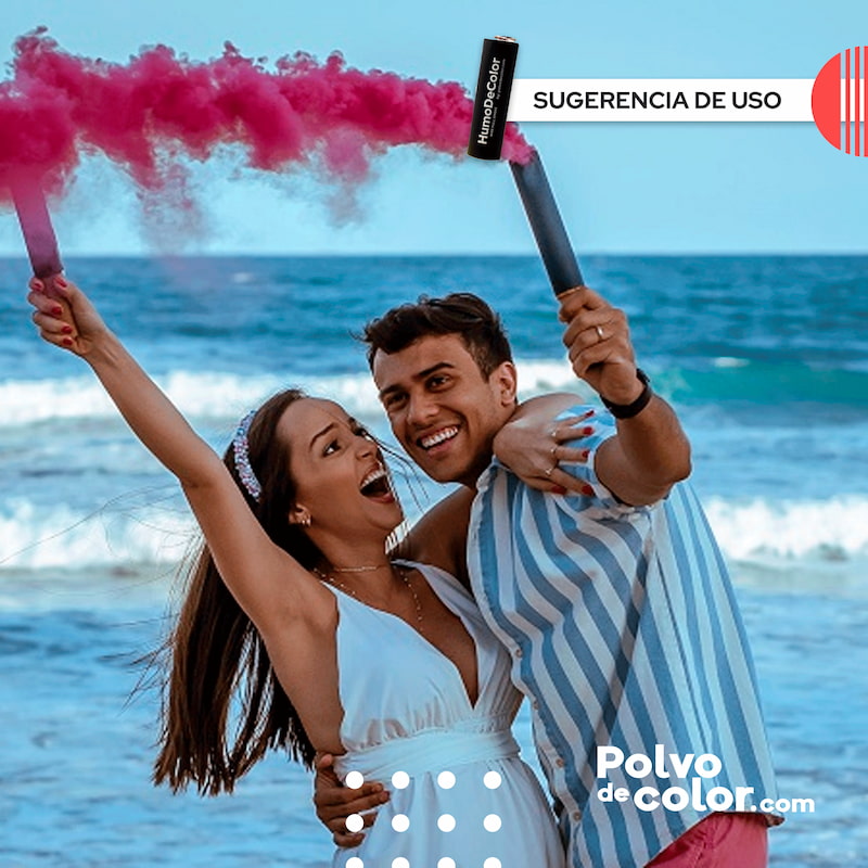 Humo de Color - Gender Reveal - PolvodeColor